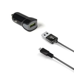 CELLY TURBO auto punjač sa Micro USB kablom