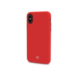 CELLY silikonska futrola FEELING  za iPhone X/XS u CRVENOJ boji