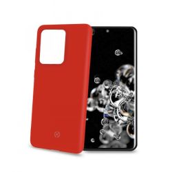 CELLY silikonska futrola FEELING za Samsung S20 Ultra u crvenoj boji
