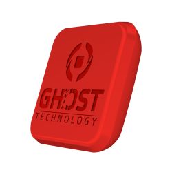 CELLY samolepljivi magnetni držač GHOSTFIX u CRVENOJ boji