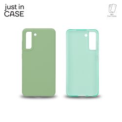 2u1 Extra case MIX paket ZELENI za S21FE