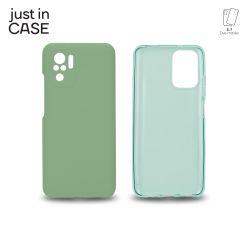 2u1 Extra case MIX paket ZELENI za Redmi Note 10s