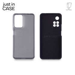 2u1 Extra case MIX paket CRNI za Redmi Note 11 Pro + 5G