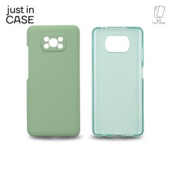 2u1 Extra case MIX paket ZELENI za Poco X3 Pro