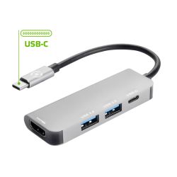 CELLY multi USB-C adapter PROHUBPLUSDS
