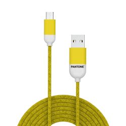 PANTONE Micro USB kabl MC001 u ŽUTOJ boji