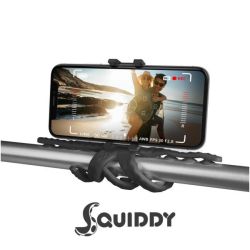 CELLY držač i stalak SQUIDDY za mobilne telefone u CRNOJ boji