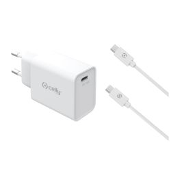 CELLY PRO POWER punjač TC1C18W sa USB C kablom
