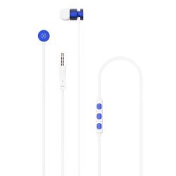 CELLY žičane in-ear slušalice UP1000 u BELO/PLAVOJ boji