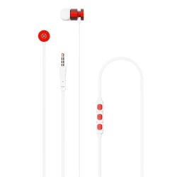 CELLY žičane in-ear slušalice UP1000 u BELO/CRVENOJ boji