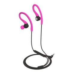CELLY sportske žičane slušalice UP700 u CRNO/PINK boji