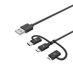 CELLY USB 3 u 1 kabl