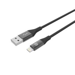 CELLY USB LIGHTNING kabl u CRNOJ boji