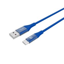 CELLY USB-C kabl u PLAVOJ boji