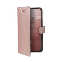 CELLY Univerzalna futrola na preklop veličina 4.5-5.0" u PINK boji